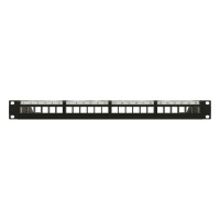 Модульная патч-панель Hyperline PPBL6-19-24-RM 19", 24 порта, 4 съемные панели по 6 модулей, 434012