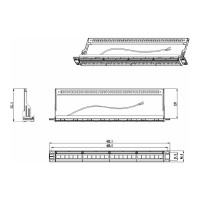 Модульная патч-панель Hyperline PPBL6-19-24-RM 19", 24 порта, 4 съемные панели по 6 модулей, 434012