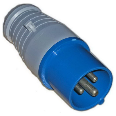 Силовой разъем RUICHI 013 2P+E 16A 220-240V 64220