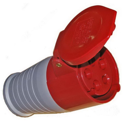Силовой разъем RUICHI 215 3P+N+E 16A 220-415V 64242