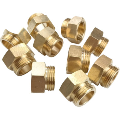 Муфта латунная переходная Профитт 3/4ВР х 3/4НР, 10 шт 9279295