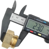 Муфта латунная переходная Профитт 3/4ВР х 3/4НР, 10 шт 9279295