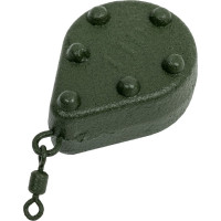 Грузило с вертлюгом SALMO BUN SWIVEL green, 110г SBS-110GR