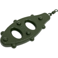 Груз с вертлюгом SALMO TURTLE SWIVEL green 140г STS-140GR