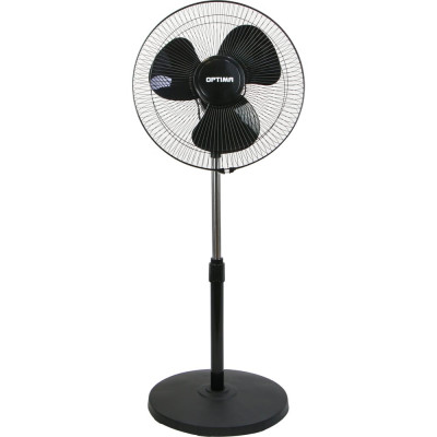 Напольный вентилятор Optima OSF-40B 1100мм, 410мм, 40Вт 3 скорости 2шт.упак. чёрный 3000183
