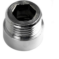 Удлинительная гайка Профитт НР/ВР 1/2" х 10 мм, хромированная 1647119