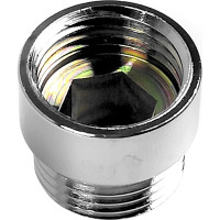 Удлинительная гайка Профитт НР/ВР 1/2" х 10 мм, хромированная 1647119