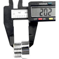 Удлинительная гайка Профитт НР/ВР 1/2" х 10 мм, хромированная 1647119