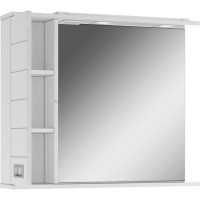 Шкаф-зеркало Домино Cube 80 Эл. левый DC5010HZ