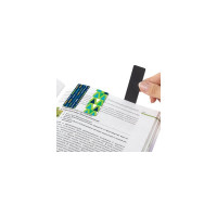 Магнитные закладки для книг BRAUBERG GEOMETRY набор 30 шт, 60x20 мм 113177