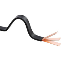 Шина TDM ELECTRIC медная гибкая изолированная ШМГ 3х(20x1), 2м, SQ0841-0003
