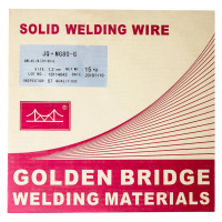 Проволока сварочная омедненная газозащитная для особопрочных соединений JQ.MG80-G/ER110S-G 1.2 мм, 15 кг, аналог OK Aristorod 69 GOLDEN BRIDGE 136