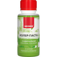 Колер-паста универсальная NEOMID Палитра №1 (12 салатный) 100 мл Н-КолПаста-12-сал
