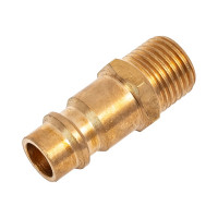 Переходник на быстросъемное соединение (рапид папа - наружная резьба 1/4") INTERTOOL PT-1820