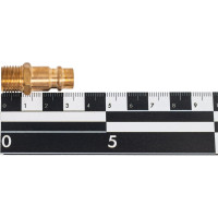 Переходник на быстросъемное соединение (рапид папа - наружная резьба 1/4") INTERTOOL PT-1820