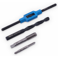 Набор ручных метчиков GSR DIN352 M3-M12 + сверла 30 предметов 00708060