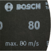 Круг фибровый шлифовальный для УШМ (180 мм; К80) Bosch 2608605487