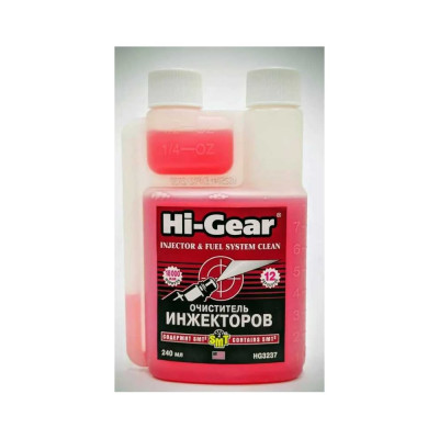 Очиститель инжектора Hi-Gear КОНЦЕНТРАТ на 480л, содержит кондиционер металла SMТ2 HG3237
