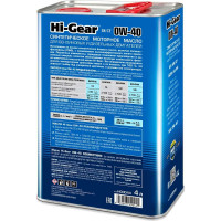 Масло моторное синтетическое 4л 0W-40 SN/CF A3/B4 Hi-Gear HG0044