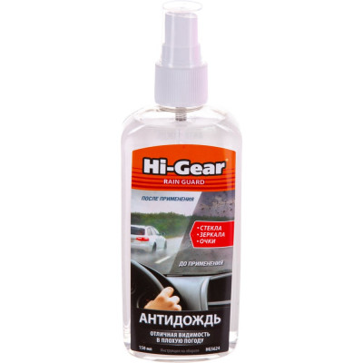 Антидождь Hi-Gear 150мл, полимерное покрытие HG5624