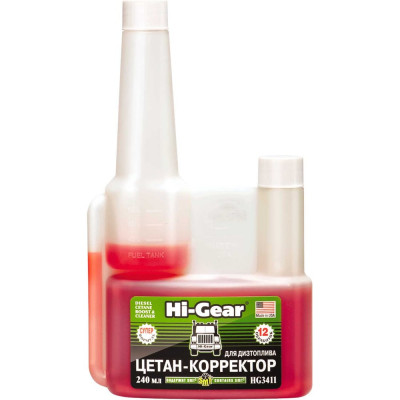 Цетан-корректор для дизельного топлива, с SMT2 Hi-Gear, HG3411