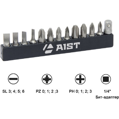 Набор бит 13 шт AIST 00-00017588