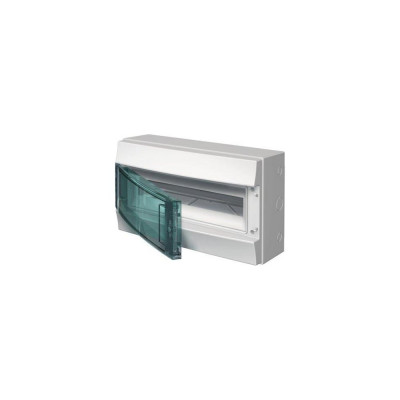 Настенный бокс ABB Mistral65 18М, прозрачная дверь, с клеммами 1SLM006502A1203