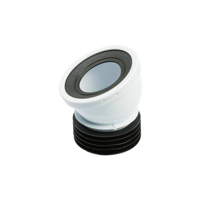 Фановая труба для унитаза АНИ Пласт 110 мм, 22.5 гр, для чугунных труб W2228 025-0394