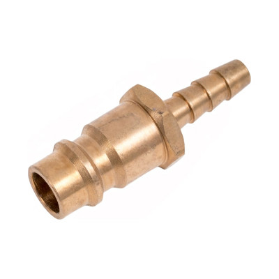 Переходник со шланга на быстросъемное соединение (рапид папа - елочка 6 мм) INTERTOOL PT-1821