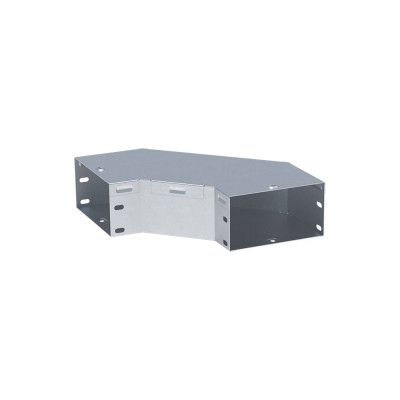 90 градусный горизонтальный угол EKF 80x200 мм INOX g9080200-INOX