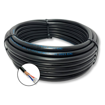 Кабель монтажный ПРОВОДНИК мкэшнг(a)-ls 3x0.75 мм2, 100м OZ267363L100
