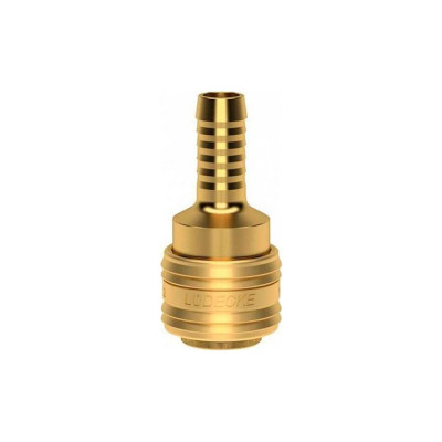 Муфта быстросъемная LÜDECKE LUDECKE под шланг 8 мм ES 8 T В0000000200249