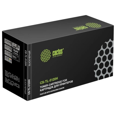 Лазерный картридж Cactus CS-TL-5120 TL-5120 черный, 3000 страниц, для Pantum BP5100DW,BM5100ADW 1817887