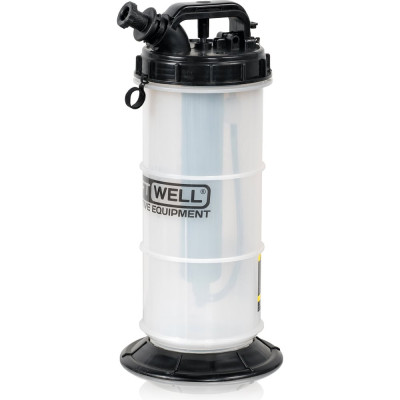 Емкость для откачки масла с ручным приводом KraftWell объем 6 л, объем бака 6 л KRW1806.M