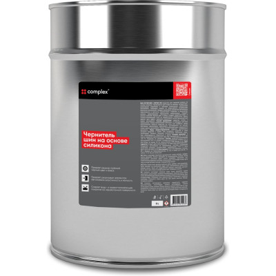 Чернитель резины шин на основе силикона Rotae Vis, 5 л Complex 11295жб