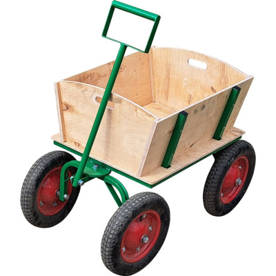 Тележка четырехколесная с кузовом из фанеры SADOVODCART SAD44103.1