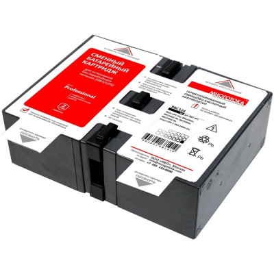 Сменный батарейный картридж для ИБП МНОГОТОКА RBC124 серия Professional - APC: 24 В, 9 Ач, 5,6 кг RBC124 Professional