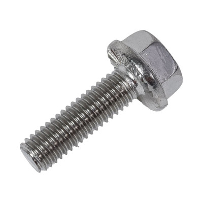 Болт DINFIX DIN 6921, с шестиг. гол. с фланцем с зазубринами, 6x20 мм, А2 нержав. сталь, 50 шт. 00-0004037