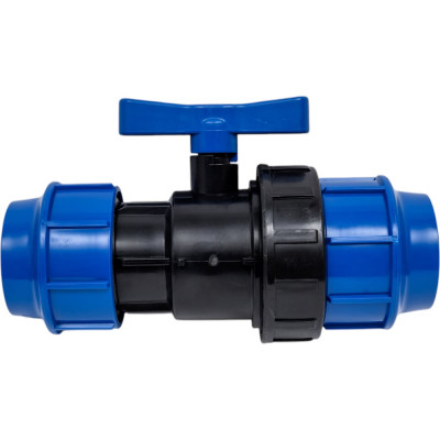 Компрессионный кран для ПЭ труб LAMMIN 63 Lm34101063063