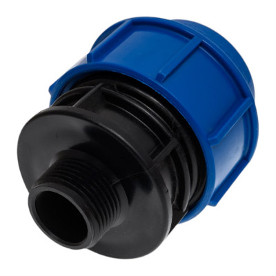 Муфта компрессионная для ПЭ труб нр LAMMIN 50x1" Lm34103050025