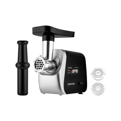 Мясорубка BRAYER 1609BR 2000 Вт, 3 диска, реверс, 2 кг/мин BR1609