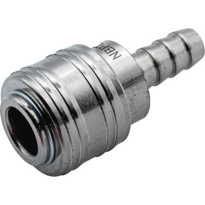 Быстроразъемное соединение (брс) европа штуцер "ёлочка" 10 мм sh сталь NBPT 58824