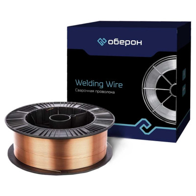 Сварочная проволока ER70S-6 0.6 мм, катушка 5 кг Оберон 17060605.5