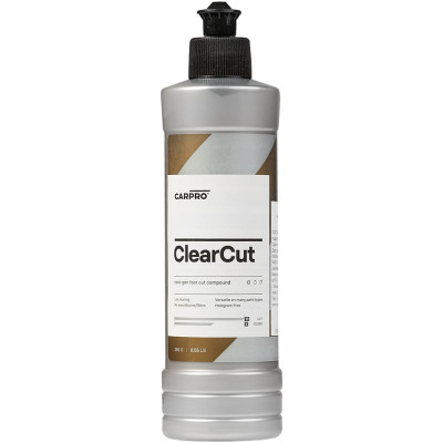 Полироль для кузова CARPRO Clearcut абразивная полировальная паста, 250 ml CP-CC25