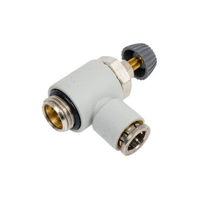 Дроссель с обратным клапаном PMCU 706-1/4-8 регулирование на выхлопе CAMOZZI 30-8105-4949