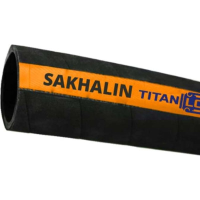 Маслобензостойкий напорно-всасывающий рукав TITAN LOCK «SAKHALIN» d=51 мм, -40C, 20 Бар, NBR, 30 м TL050SH_30