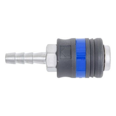 Разъем "мама" быстросъемный - елочка 8 мм, с пластиковой муфтой NORDBERG NPF08P