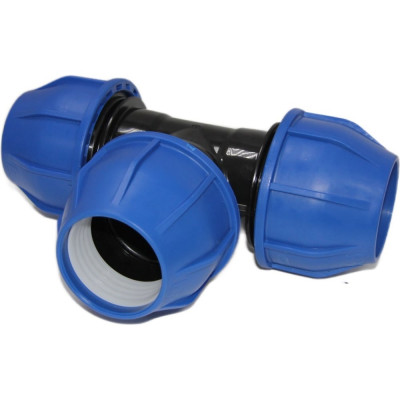 Тройник компрессионный ПК АкваЭлемент 110x110, ПНД EL-F-04-110