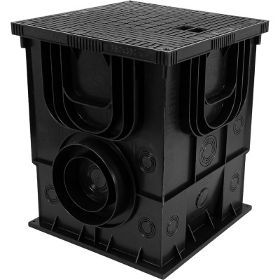 Колодец коммуникационный Aquastok Master 350*350*420 с крышкой В125 4355 554788