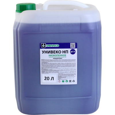 Высокощелочной низкопенный концентрат УНИВЕКО ТМС НП-14 20 л 4620002841638